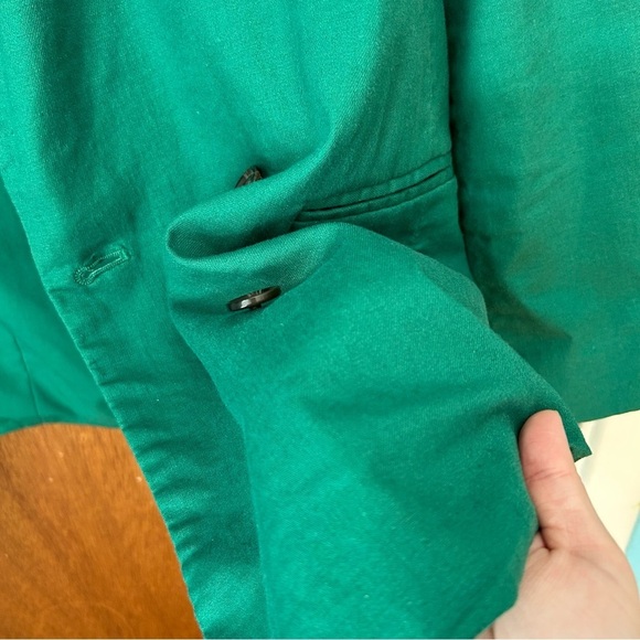 Banana Republic Linen-Cotton Blazer in Hula Green - Picture 3 of 8